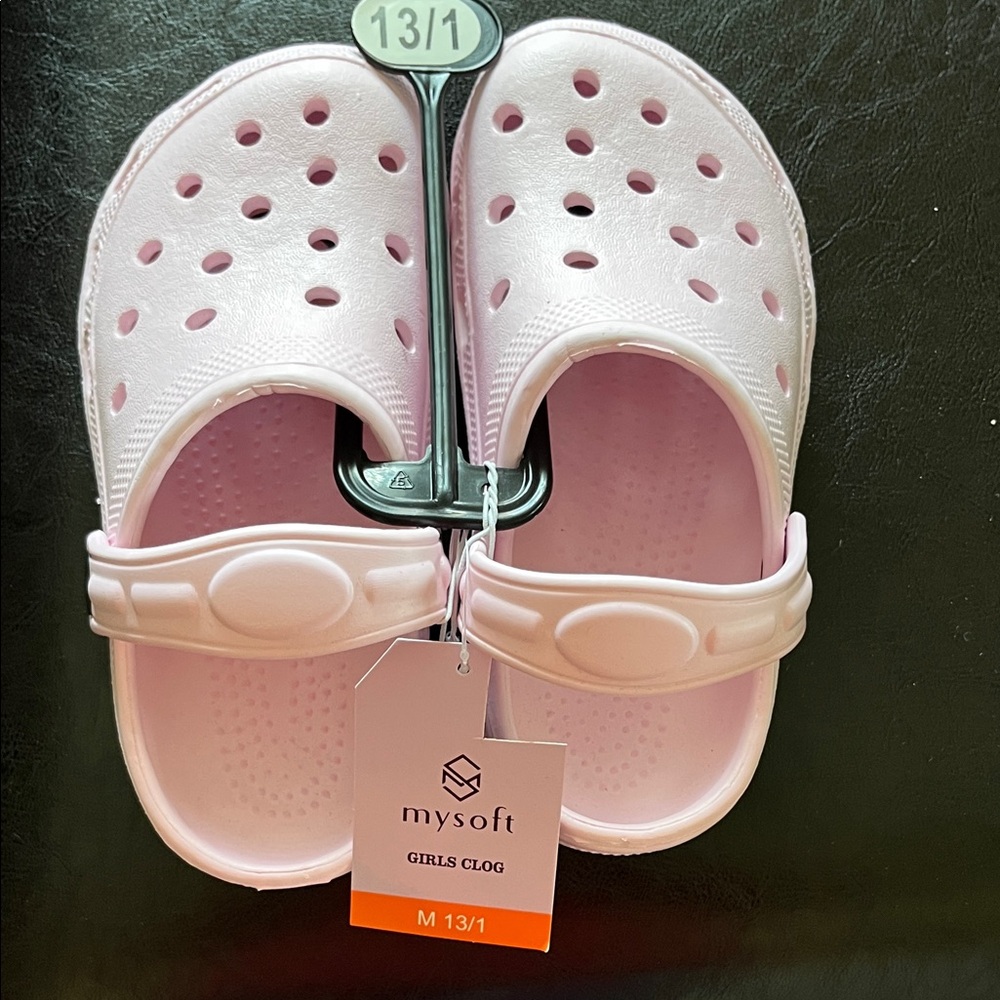 Light Pink Kids Clogs